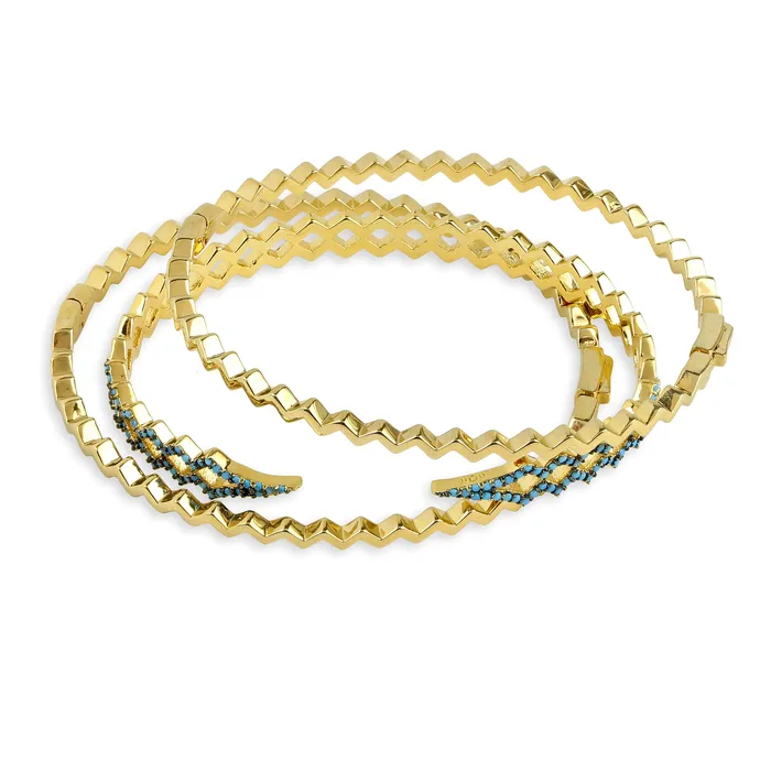 Rings vendorunknown Ice Fall Bracelet Set