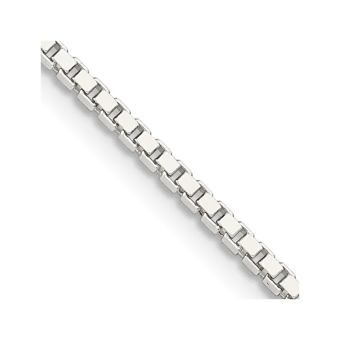 Sterling Silver 175mm Box Chain TreasureFineJewelers Rings