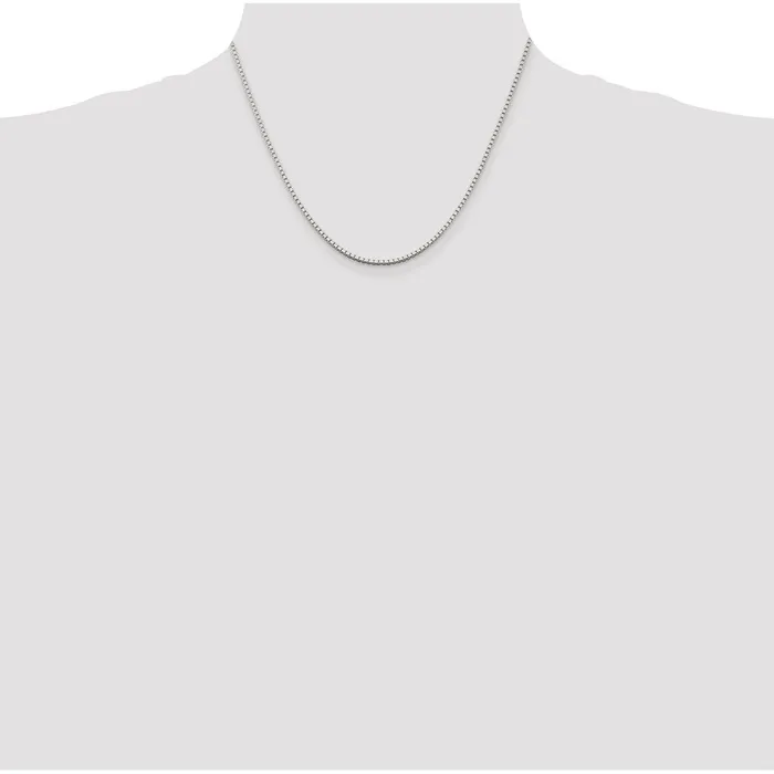 Sterling Silver 175mm Box Chain TreasureFineJewelers Rings