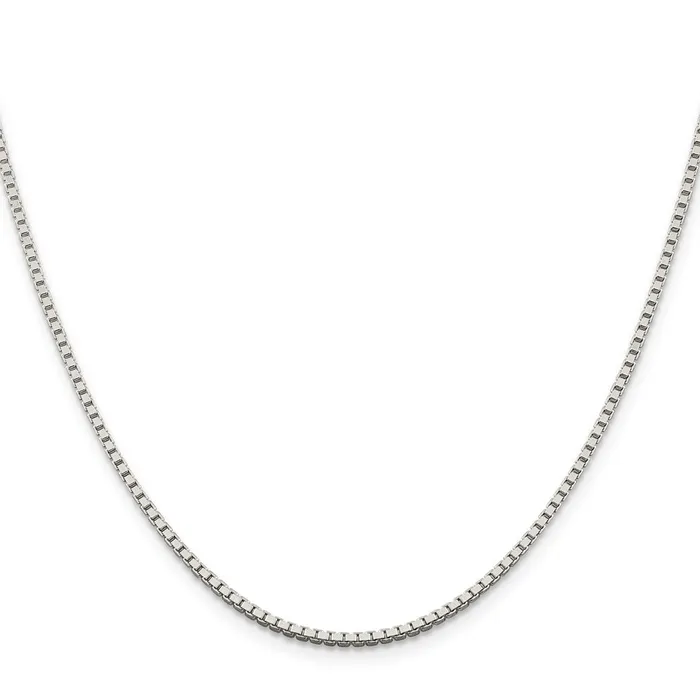 Sterling Silver 175mm Box Chain TreasureFineJewelers Rings