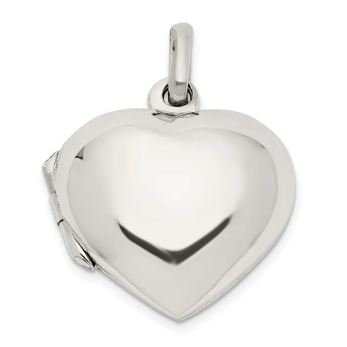 Sterling Silver Heart Locket TreasureFineJewelers Rings