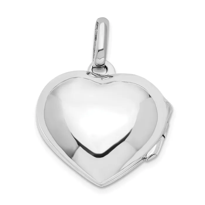 Sterling Silver Heart Locket TreasureFineJewelers Rings