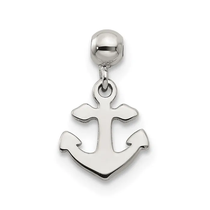 Sterling Silver Mio Memento Dangle Anchor Charm TreasureFineJewelers Rings Sterling Silver Mio Memento Dangle Anchor Charm TreasureFineJewelers Rings