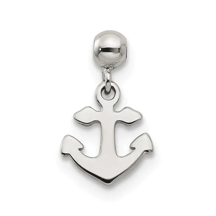 Sterling Silver Mio Memento Dangle Anchor Charm TreasureFineJewelers Rings