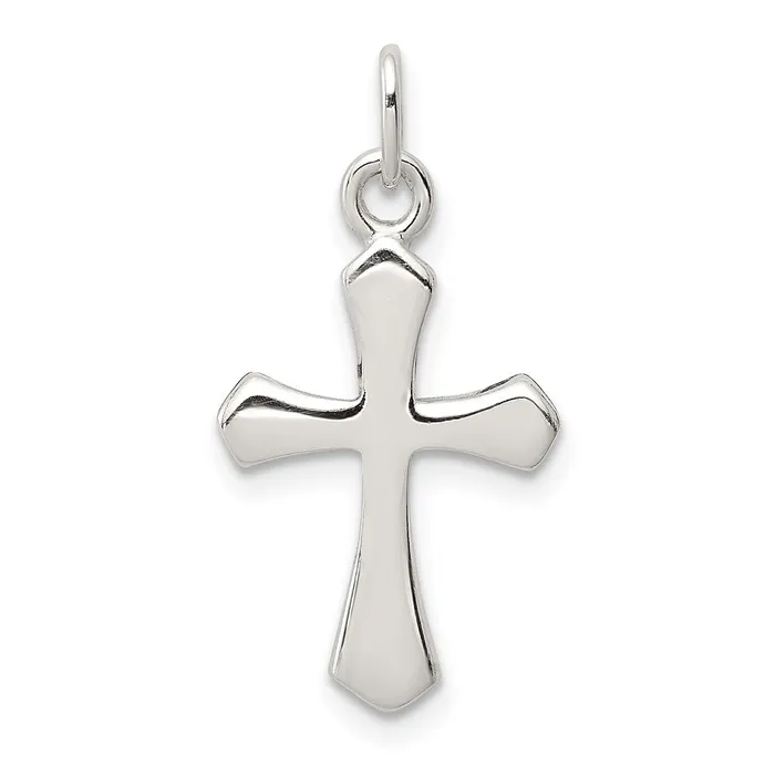 Sterling Silver Passion Cross Charm TreasureFineJewelers Rings