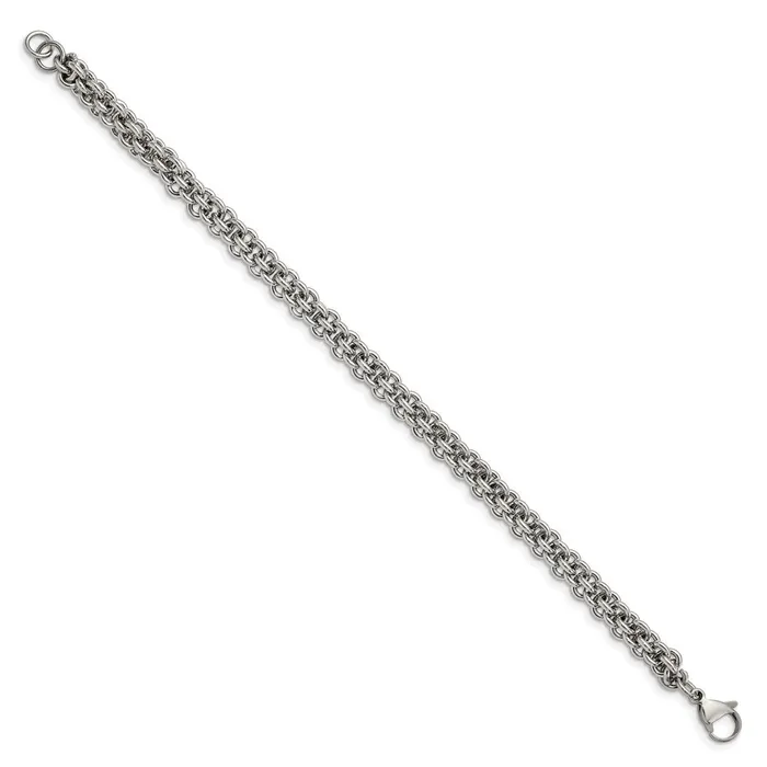 TreasureFineJewelers Bracelets Chisel Stainless Steel Polished 9 inch Bracelet