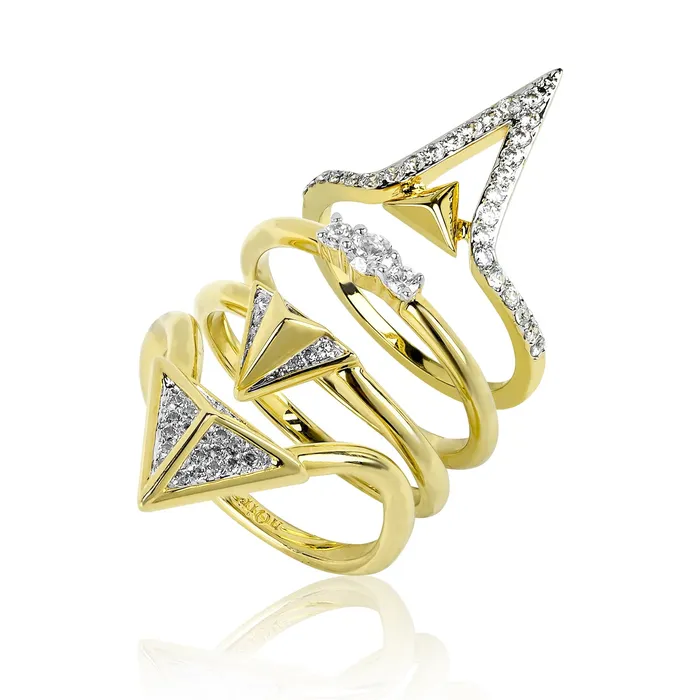 vendorunknown LOCKED UP RING SET Rings