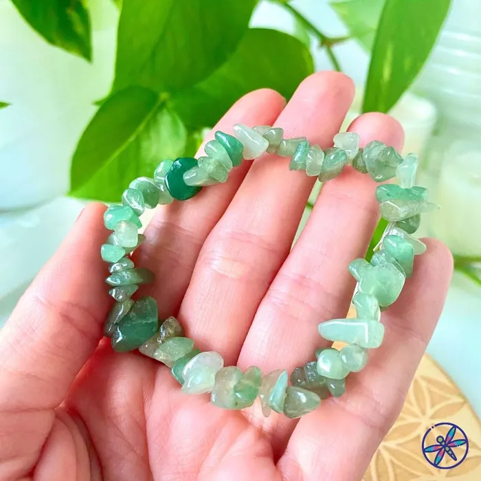 Bracelets CSJA Aventurine Chips Bracelet