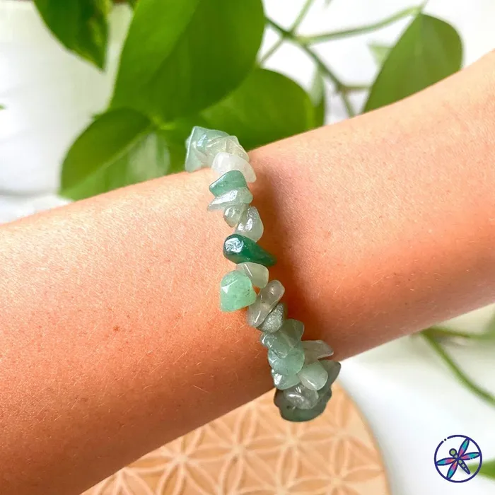 Bracelets CSJA Aventurine Chips Bracelet