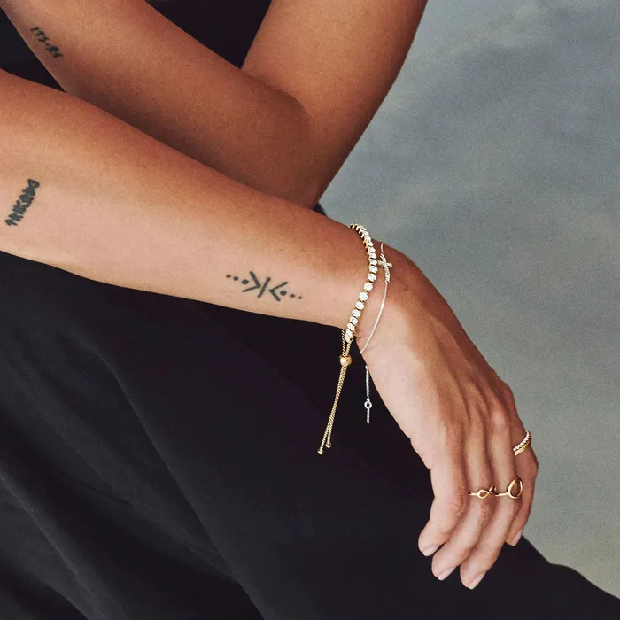 Bracelets Pilgrim Lucia Gold Plated Crystal Bracelet