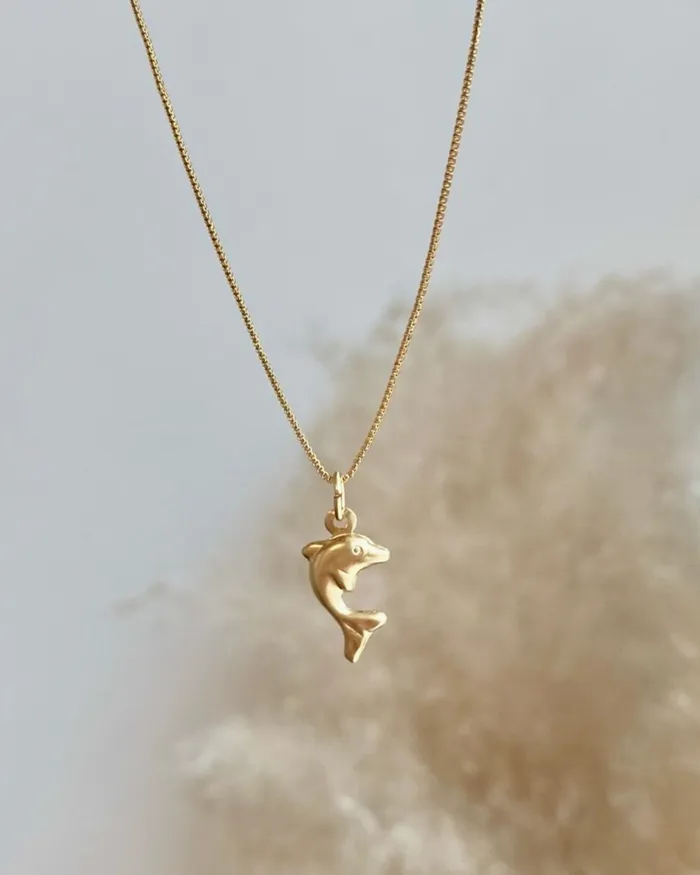 ERIJEWELRY Dolphin Necklace Necklaces