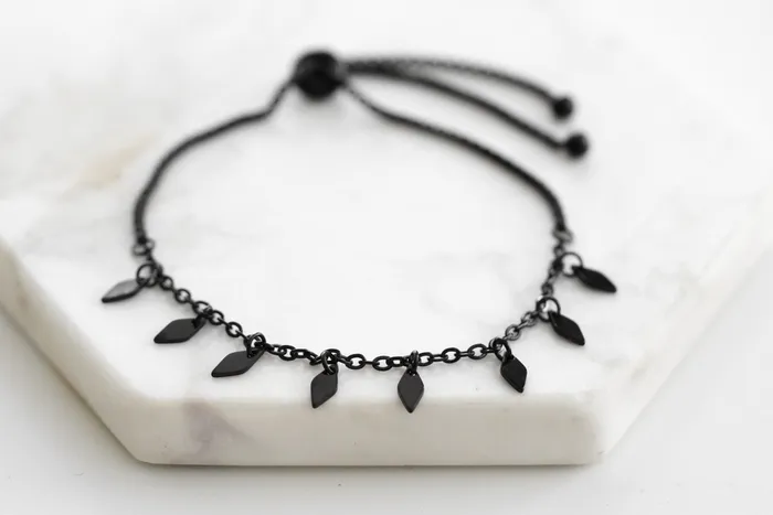 Kinsley Armelle Bracelets Goddess Collection Black Brynlee Bracelet