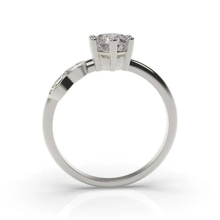 MyUniqueRing Rings Guitar Engagement Ring Guitar Ring White Gold