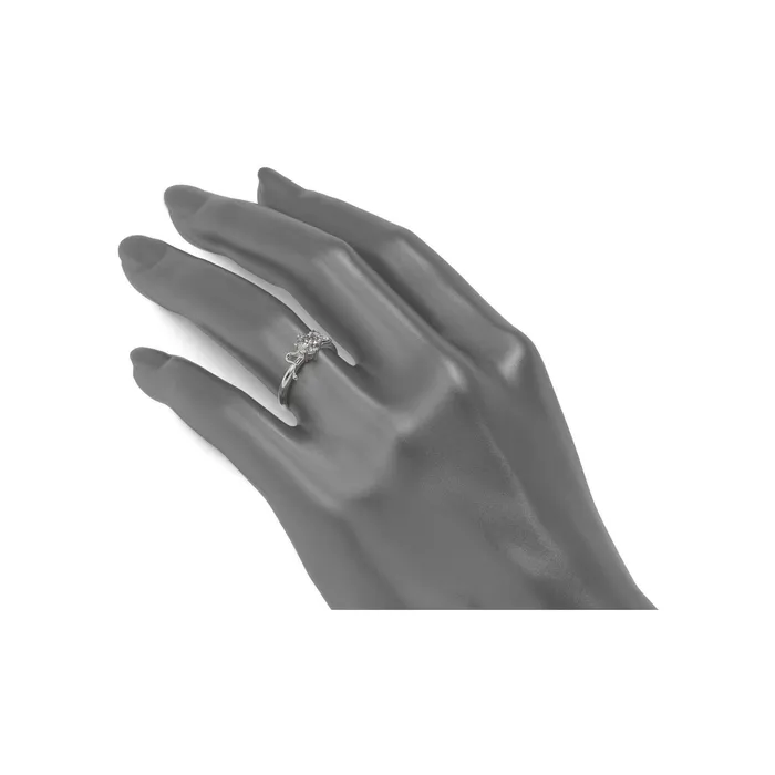 MyUniqueRing Rings Snake Ring Snake Engagement Ring White Gold Snake