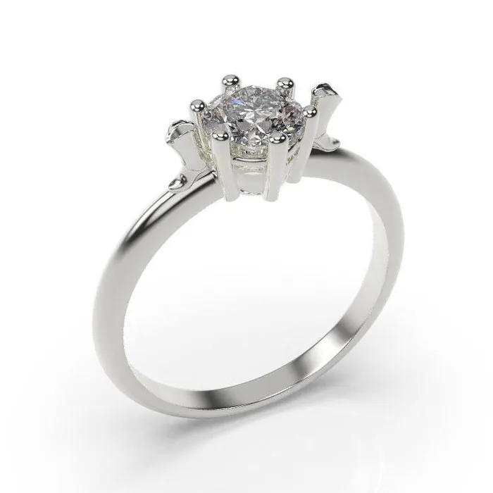 Rings MyUniqueRing Cowgirl Ring Cowboy Boots Engagement Ring White