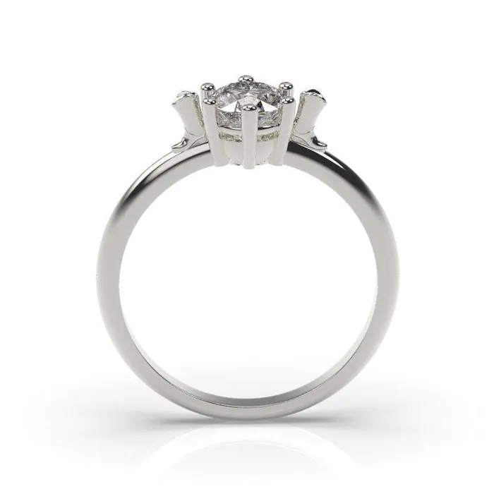 Rings MyUniqueRing Cowgirl Ring Cowboy Boots Engagement Ring White