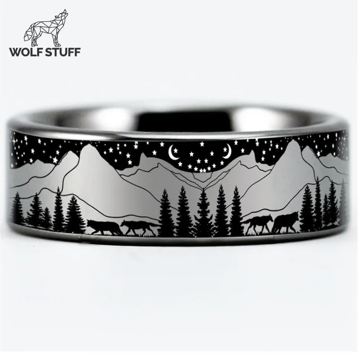 Rings Wolf Stuff Wolf Pack Ring