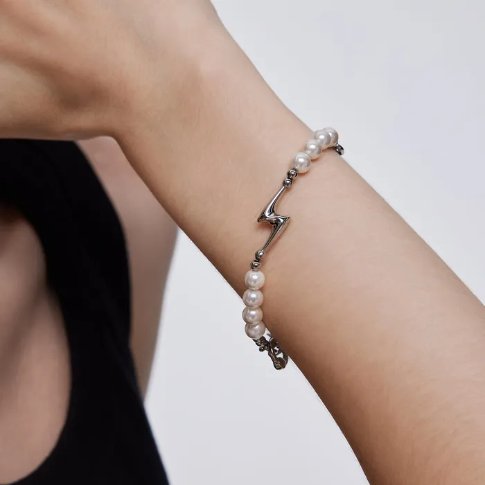Y2B SERIES Lightning Pearl Panel Bracelet Blackheadshop Bracelets