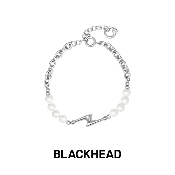 Y2B SERIES Lightning Pearl Panel Bracelet Blackheadshop Bracelets Y2B SERIES Lightning Pearl Panel Bracelet Blackheadshop Bracelets